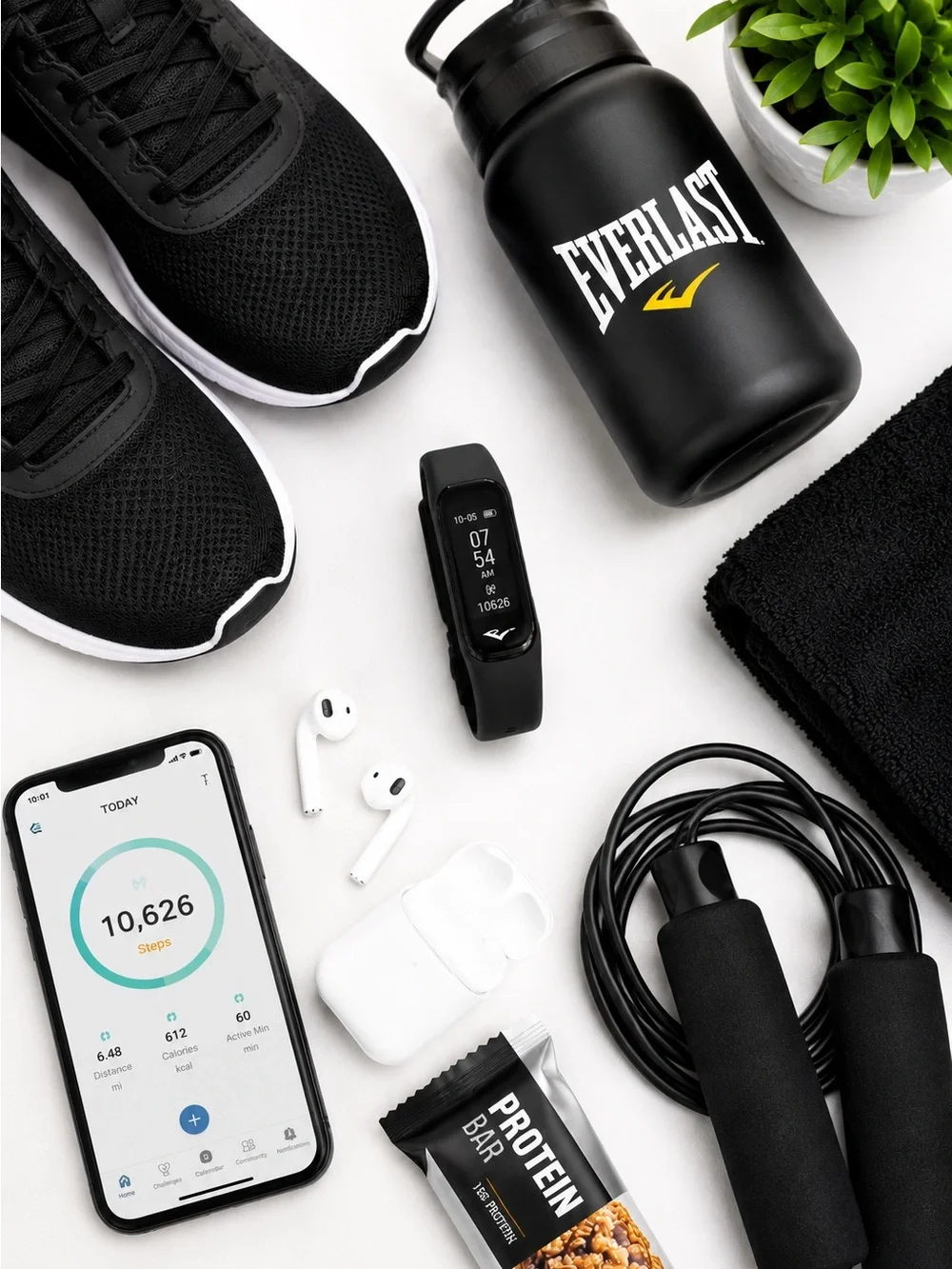 EVERLAST TR5 Fitness Sleep Activity Tracker Wireless LED Watch Pedometer NWOT